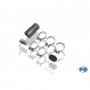Silent rear duplex stainless steel duplex type 25 for BMW X4 TYPE F26 (without Pack-M)