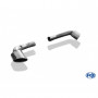Kit embout d'échappement inox 1x115x85mm type 38 pour BMW X5 TYPE E70
