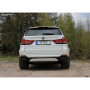Silent rear duplex stainless steel 2x80mm type 16 for BMW X5 TYPE F15
