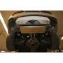 Silent rear duplex stainless steel 2x80mm type 16 for BMW X5 TYPE F15