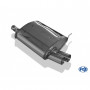 Silent stainless steel rear 2x70mm type 10 for BMW Z3 TYPE E36 ROADSTER