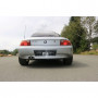 Silent stainless steel rear 2x70mm type 13 for BMW Z3 TYPE E36 ROADSTER
