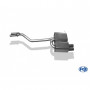 Silent stainless steel rear 2x80mm type 10 for BMW Z4 TYPE E85 (non Facelift)