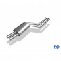 Silent stainless steel front for BMW Z4 TYPE E85 (non Facelift)