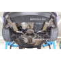 Silent rear duplex stainless steel 1x100mm type 25 for BMW Z4 TYPE E89 S-DRIVE 35I