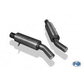 Silencieux avant inox pour BMW Z8