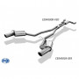 Silent stainless steel front for CHEVROLET CAMARO
