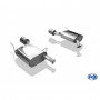 Silent rear duplex stainless steel 1x100mm type 13 for CHEVROLET CAPTIVA TYPE KLAC