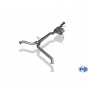 Silent stainless steel front for CHEVROLET CAPTIVA TYPE KLAC
