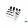 Silent rear duplex stainless steel 2x100mm type 17 for CHRYSLER 300C