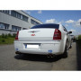 Silent rear duplex stainless steel 2x100mm type 17 for CHRYSLER 300C