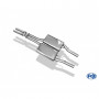 Silent stainless steel front for CHRYSLER 300C