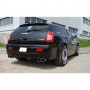 Silent rear duplex stainless steel 2x100mm type 17 for CHRYSLER 300C SRT8