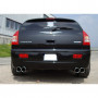 Silent rear duplex stainless steel 2x100mm type 17 for CHRYSLER 300C SRT8