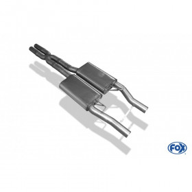 Silent stainless steel front for CHRYSLER 300C SRT8