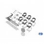 Silent rear duplex stainless steel 1x160x80mm type 52 for CHRYSLER GRAND VOYAGER II TYPE GS