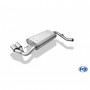 2x76mm stainless steel silent for CHRYSLER NEON II