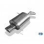 Silencieux arrière inox 1x135x85mm type 53 pour CHRYSLER PT-CRUISER BERLINE/CABRIOLET