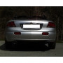Silent rear duplex stainless steel 1x115x85mm type 33 for CHRYSLER SEBRING TYPE JR COUPE/CABRIOLET