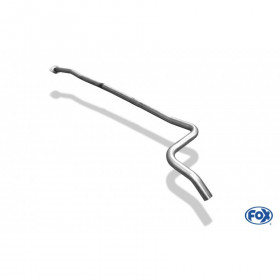 Stainless front silencer removal tube for CITRO-N C2