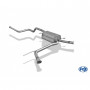Silent rear duplex stainless steel on original output for CITRO-N DS5