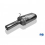 1x80mm stainless steel rear silencer type 13 for CITROON XSARA PICASSO N68