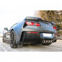 Stainless rear stainless steel 4x100mm type 25 for CORVETTE C7
