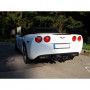 Stainless rear stainless steel 4x100mm type 12 for CORVETTE C6