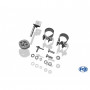 Silencieux arrière duplex inox 1x90mm type 13 pour DAIHATSU TERIOS J2 4x4