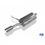 Silent stainless steel rear 1x90mm type 16 for DACIA DUSTER 4x2 (Traction)