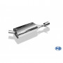 Silent stainless steel rear 1x90mm type 12 for DACIA DUSTER 4x2 (Traction)