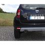 Silent stainless steel rear 1x90mm type 12 for DACIA DUSTER 4x2 (Traction)