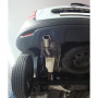 Silent stainless steel rear 1x90mm type 12 for DACIA DUSTER 4x2 (Traction)
