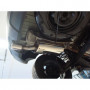 Silent stainless steel rear 1x90mm type 12 for DACIA DUSTER 4x2 (Traction)