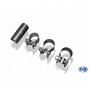 Silent stainless steel rear 1x90mm type 12 for DACIA DUSTER 4x2 (Traction)