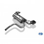 Silent rear duplex stainless steel 1x145x65mm type 59 for DACIA DUSTER 4x4