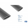 Silent rear duplex stainless steel 1x115x85mm type 32 for DACIA DUSTER 4x4