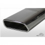 Silencieux arrière duplex inox 1x145x65mm type 59 pour DACIA DUSTER 4x4 FACELIFT (2013-)