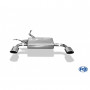 Silent rear duplex stainless steel 1x115x85mm type 32 for DACIA DUSTER 4x4 FACELIFT