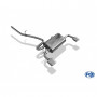 Silencieux arrière duplex inox 1x115x85mm type 32 pour DACIA DUSTER 4x4 FACELIFT (2013-)