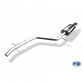 Silent stainless steel front for DACIA LOGAN BREAK