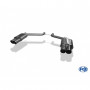 Silencieux arrière duplex inox 2x100mm type 14 pour DODGE CHALLENGER