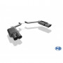 Silencieux arrière duplex inox 2x100mm type 14 pour DODGE CHALLENGER