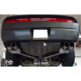 Silent rear duplex stainless steel 2x100mm type 14 for DODGE CHALLENGER