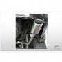 Système d'embout inox 1x140x90mm type 32 pour DODGE NITRO