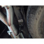 Catback with stainless steel duplex back silencer 2x100mm type 13 for DODGE RAM 1500