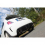 Silent rear duplex stainless steel 1x100mm type 25 for FIAT 500 Abarth