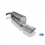 Silencieux arrière inox 1x135x80mm type 53 pour FIAT BRAVO TYPE 198