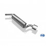 Silencieux arrière inox 1x135x80mm type 53 pour FIAT BRAVO TYPE 198