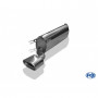 Silent stainless steel rear 1x135x80mm type 53 for FIAT BRAVO TYPE 198